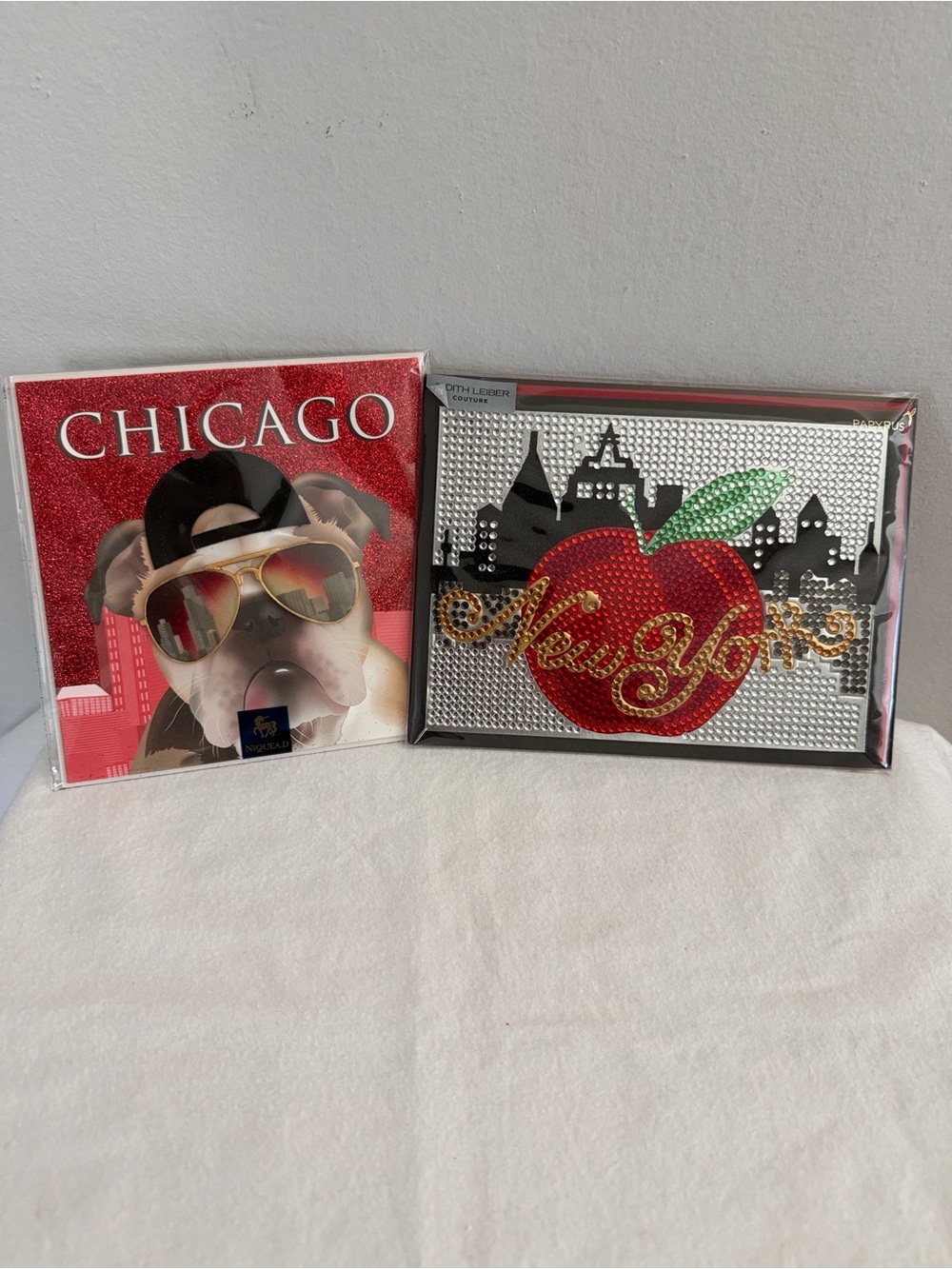 New York and Chicago Cards